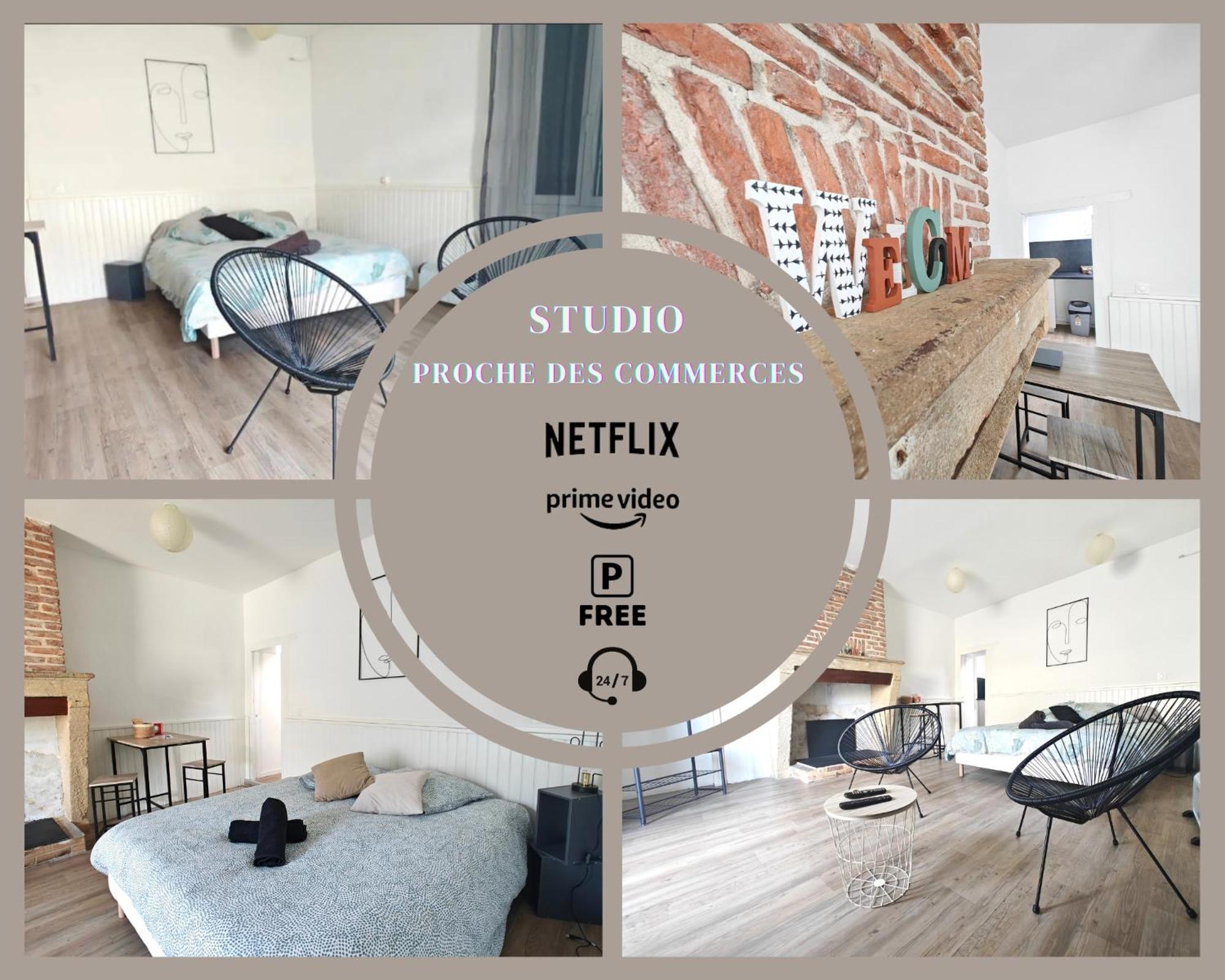 Studio Entier Proche Des Commerces - 1 A 2 Pers - Langon  Kültér fotó